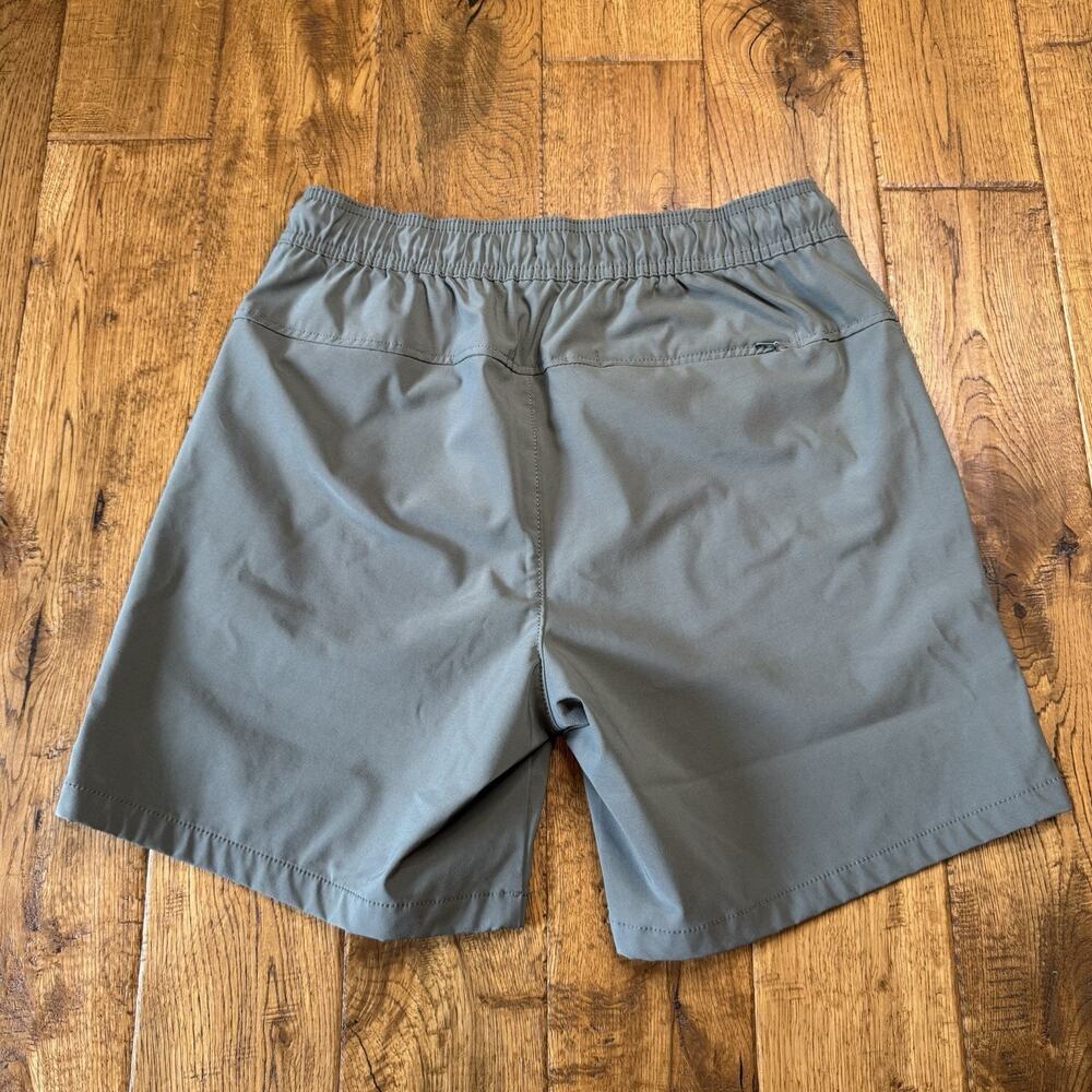Member’s Mark Men's Tech Shorts Olive Green Elastic Waist Drawstring Size M - Picture 6 of 6